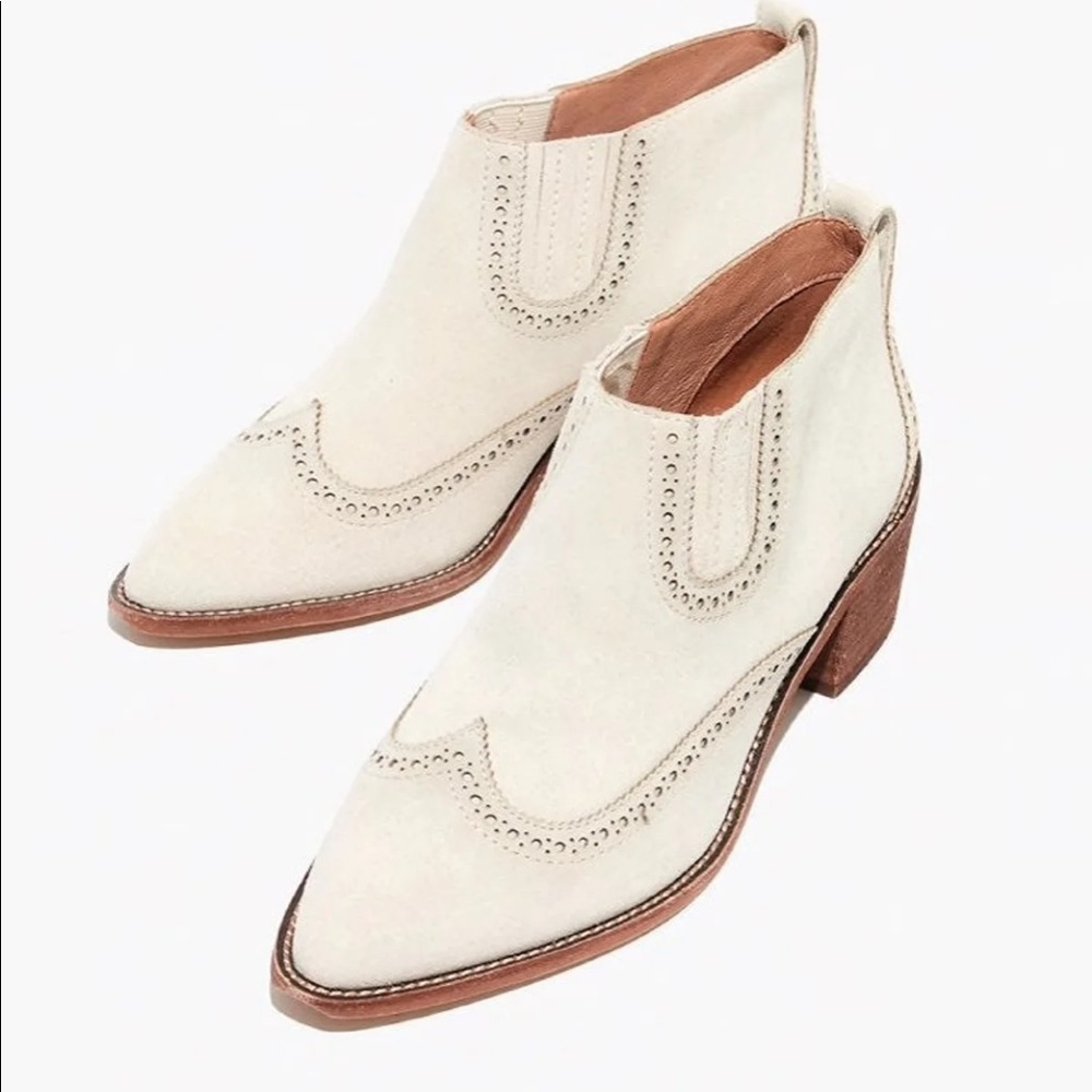 Madewell Grayson bootie in flax